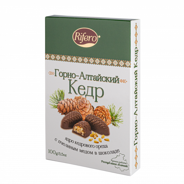 №1 Риф и ко Конфеты "Горно-Алтайский кедр" 100г  в Сертолове