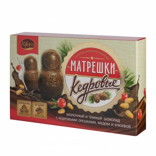 №1 Риф и ко Конфеты "Матрёшки кедровые" 100г           в Сертолове