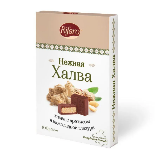 №1 Риф и ко Конфеты "НЕЖНАЯ халва" 100г    в Сертолове