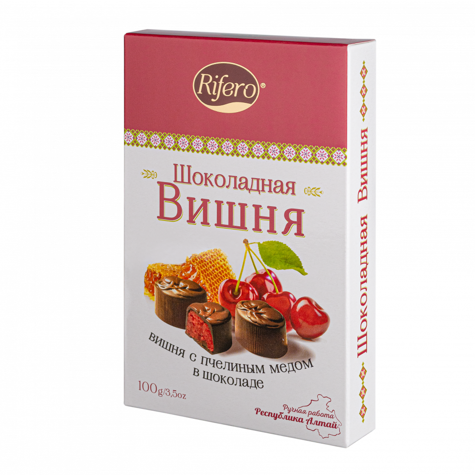  Риф и ко Конфеты "Шоколадная ВИШНЯ" 100г  в Сертолове